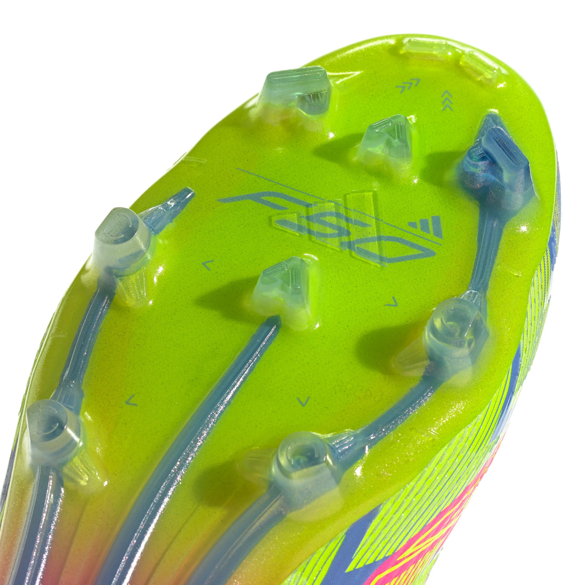 adidas F50 Elite FG Firm Ground Soccer Cleat - Lucid Pink/ Lucid Lemon/ Blue Fusion