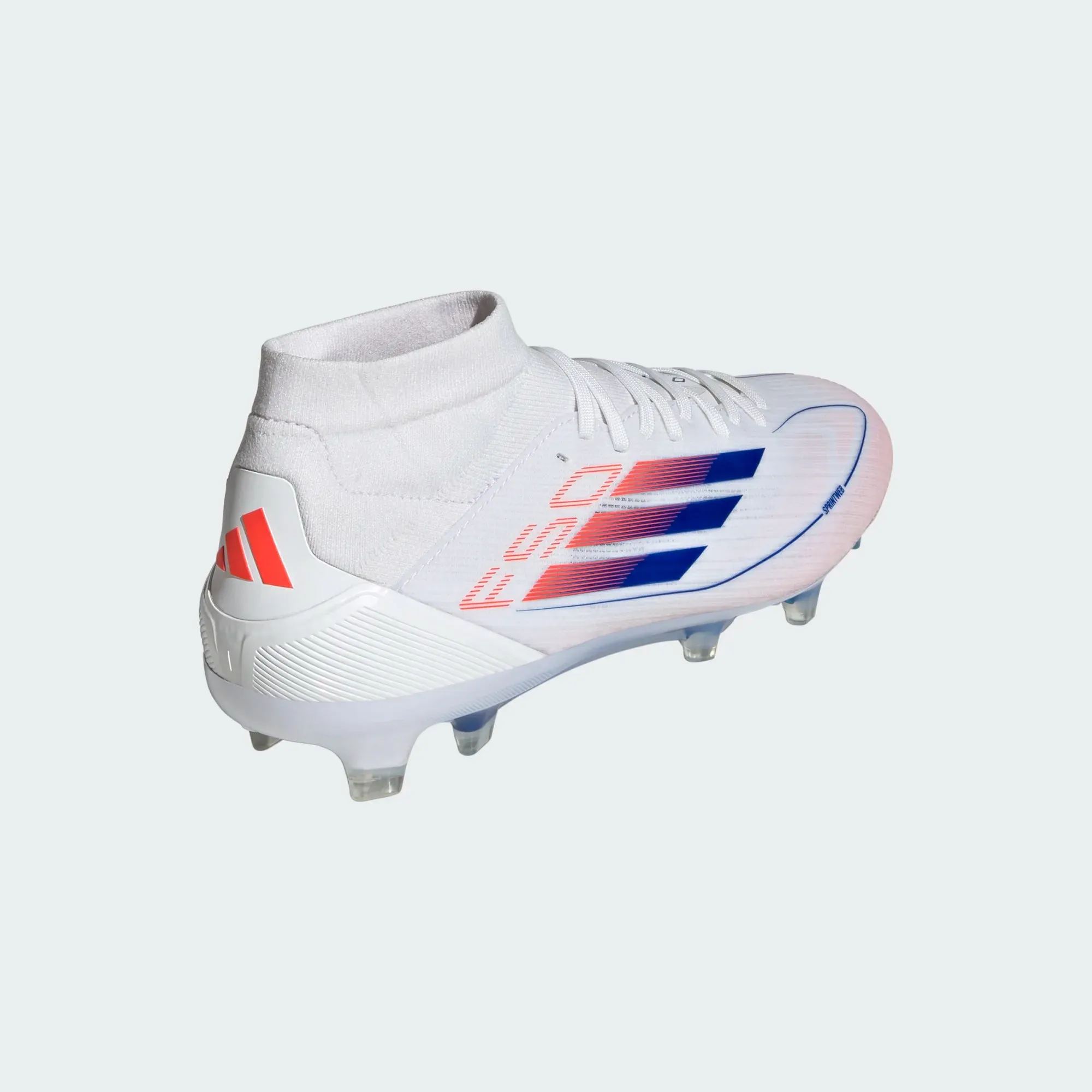 adidas F50 Pro Mid-Cut FG White Blue Red