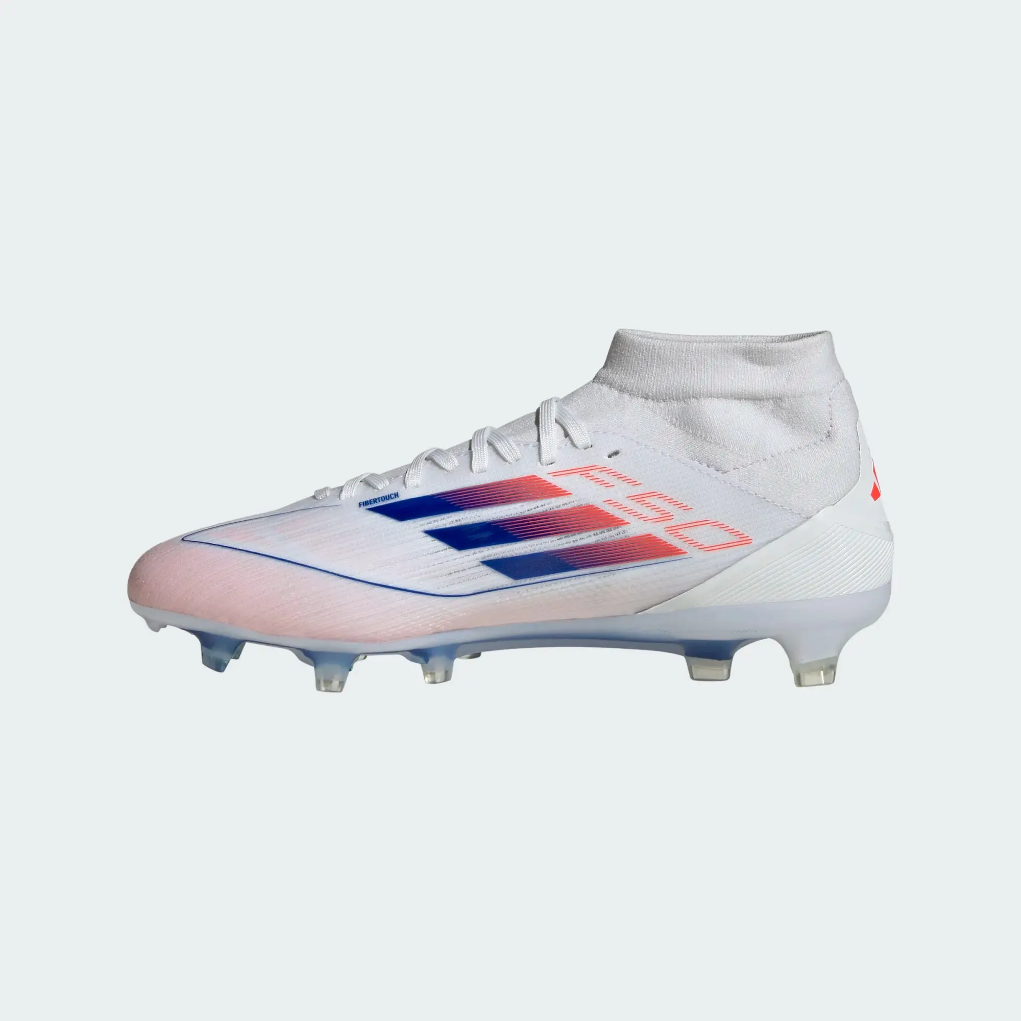 adidas F50 Pro Mid-Cut FG White Blue Red
