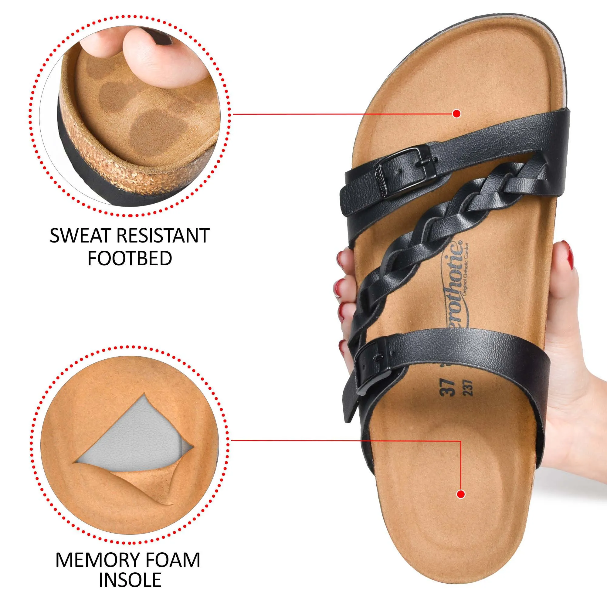 Aerothotic - Viking Strappy Sandals - PU1103