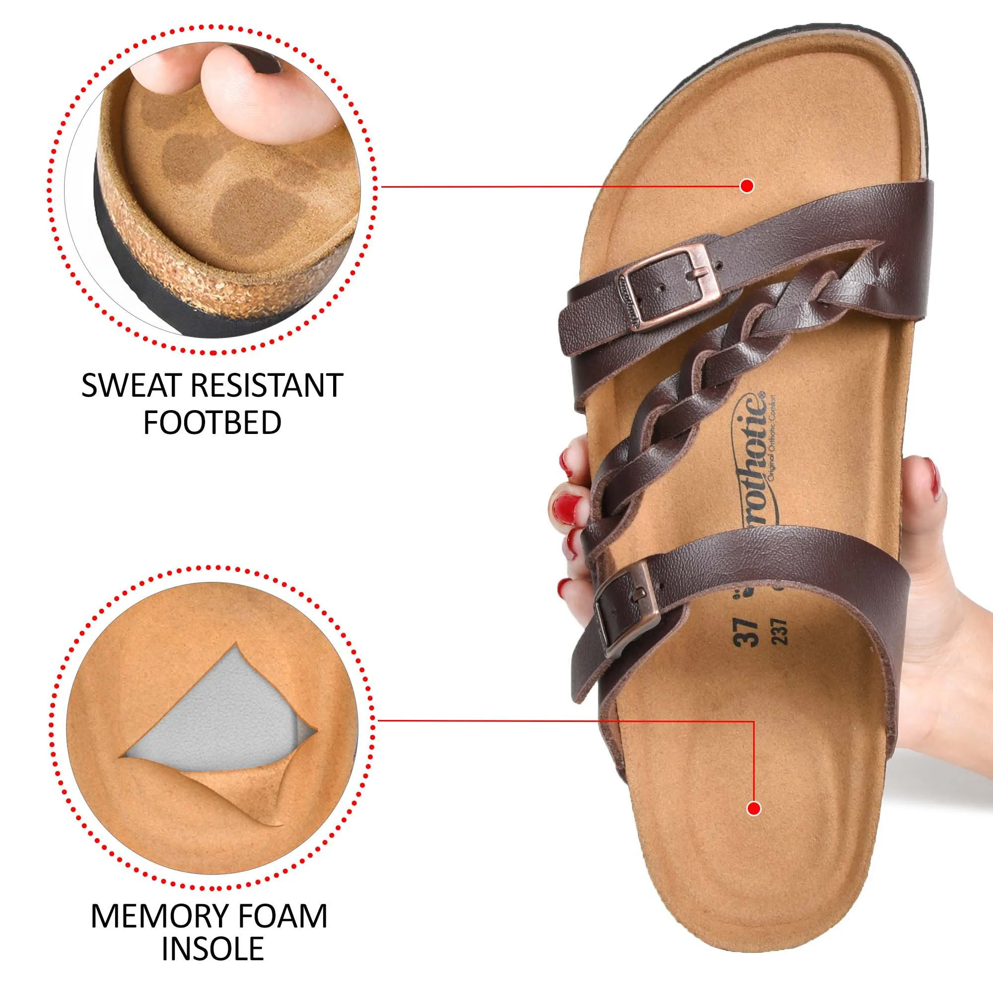 Aerothotic - Viking Strappy Sandals - PU1103