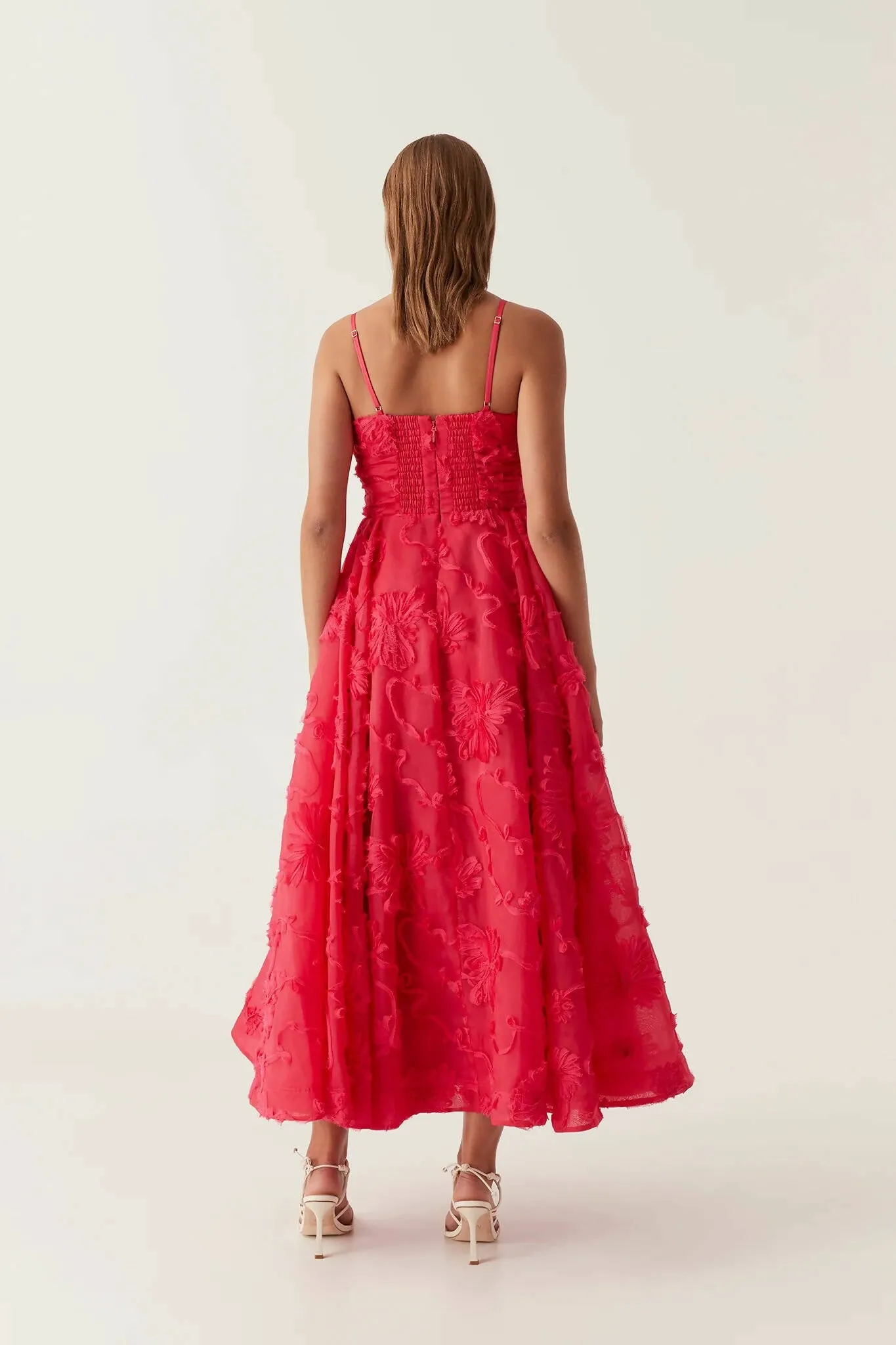 Aje Evangeline Midi Dress
