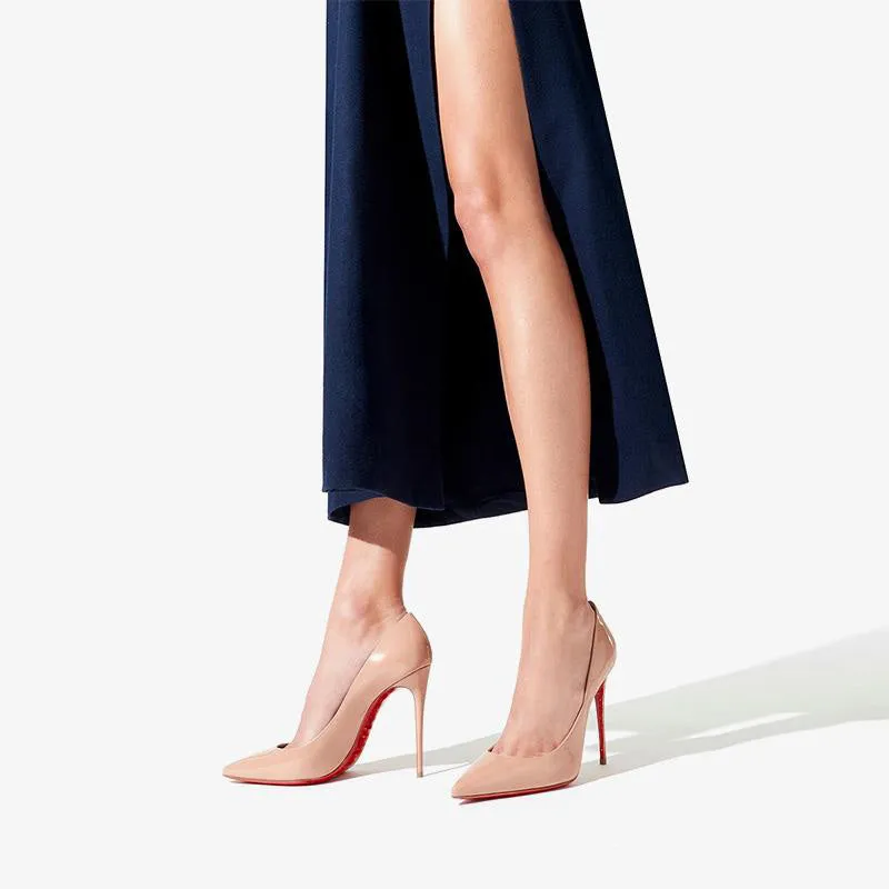 Beige Pumps Sparkling Sole