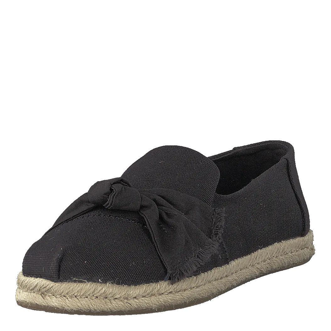 Black Canvas Knot Black