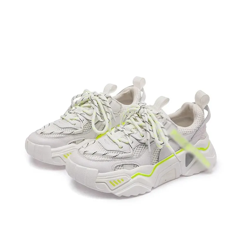 Candy Color Platform Sneakers