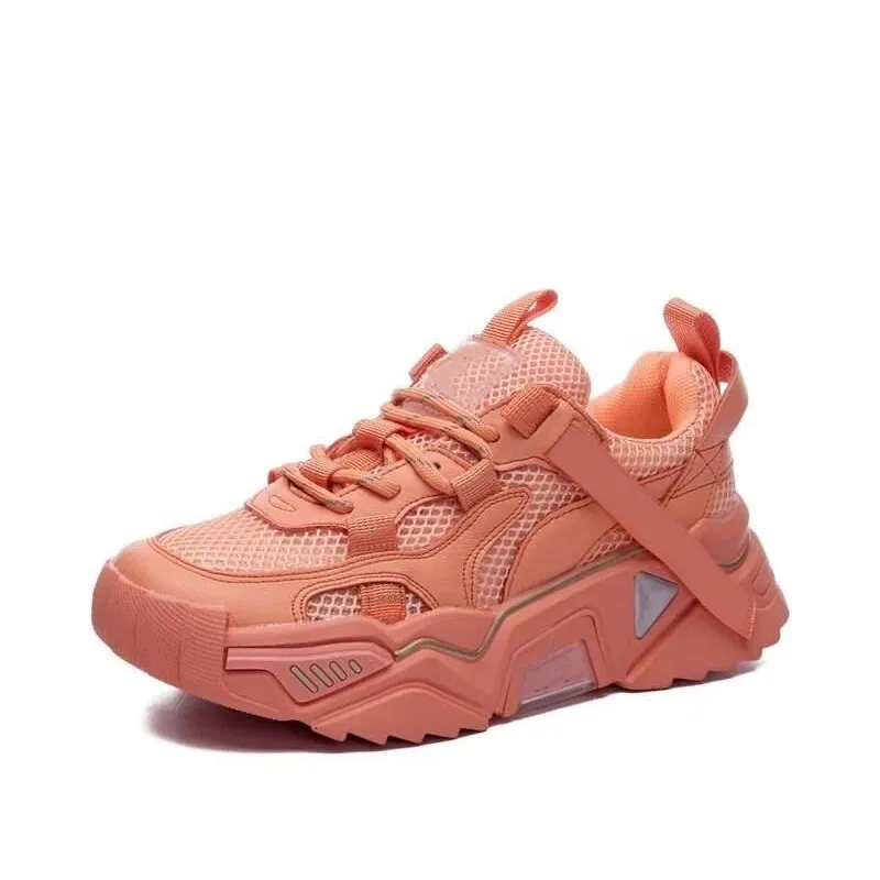 Candy Color Platform Sneakers