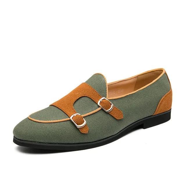 Casual Handmade Loafers Men Slip On Dress Shoes