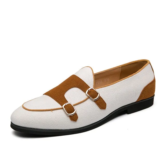 Casual Handmade Loafers Men Slip On Dress Shoes