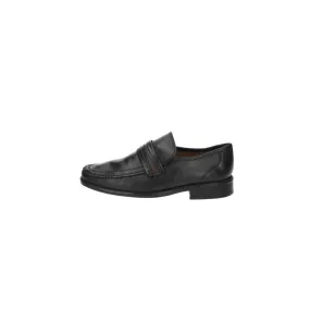 Clarks Aston Mind Wide On Formal Slip Ons Leather Black Colour For Men