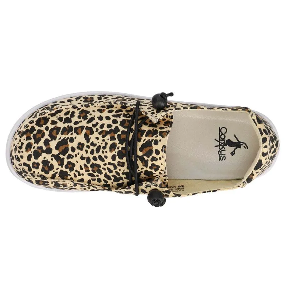 Corkys Women's Kayak Slip On Sneaker - Leopard