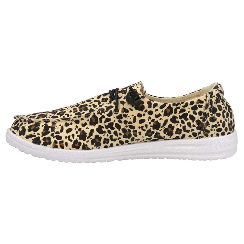 Corkys Women's Kayak Slip On Sneaker - Leopard