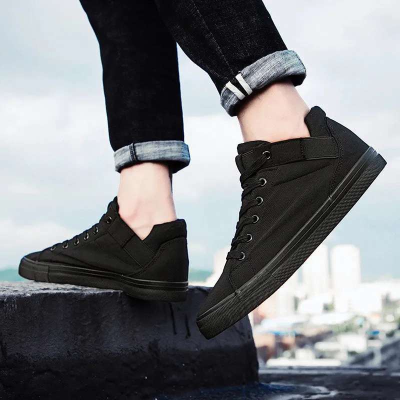 Fashion Breathable Men's Casual Sneakers / Cool Street Classic Canvas Shoes
