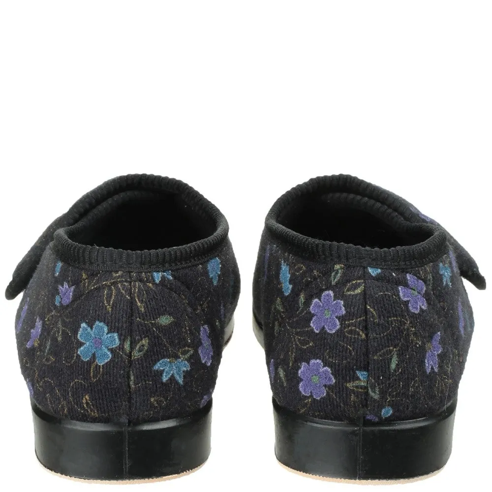 GBS Wilma Ladies Wide Fit Slipper