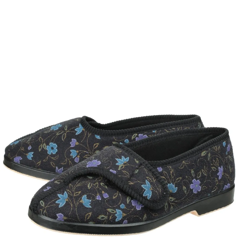 GBS Wilma Ladies Wide Fit Slipper