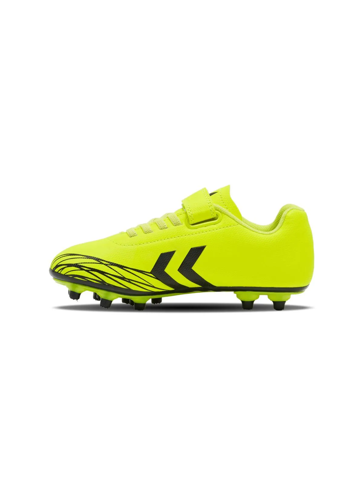 hummel Top Star Jr FG Soccer Cleats (safety yellow)