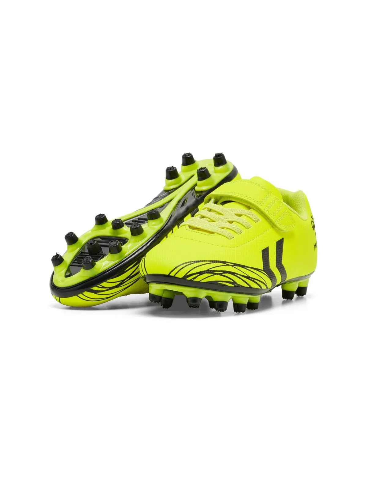 hummel Top Star Jr FG Soccer Cleats (safety yellow)
