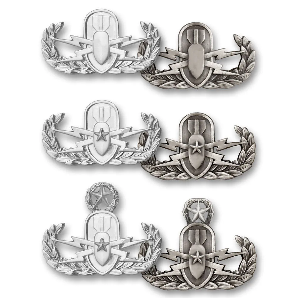 Miniature Explosive Ordnance Disposal (EOD) Badge