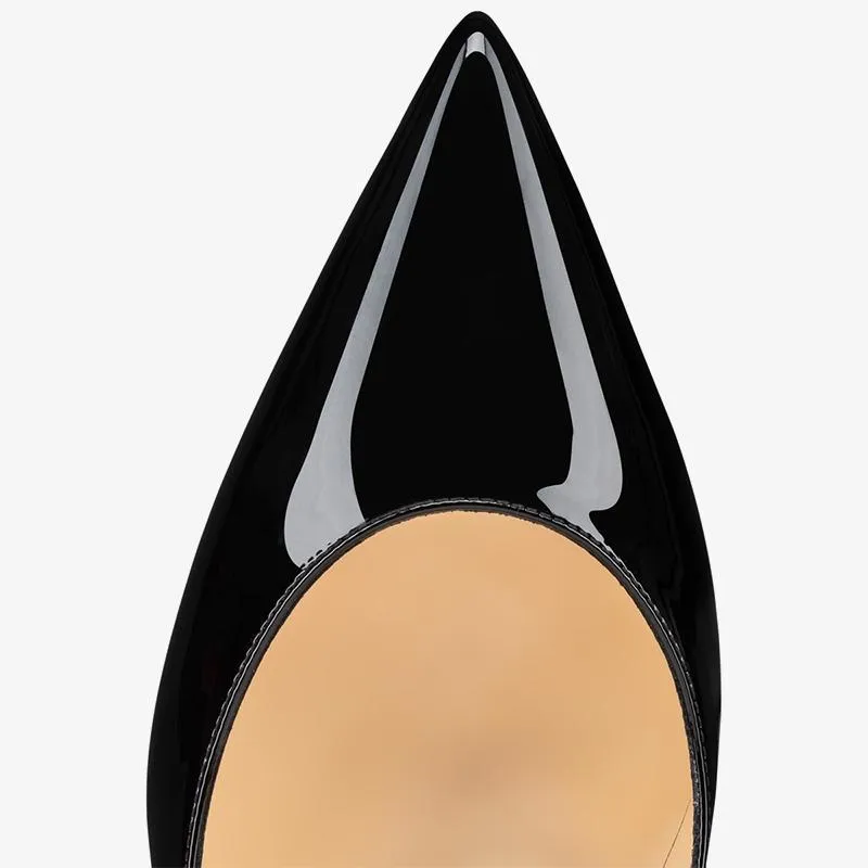 Patent Leather Pointed Toe Pump