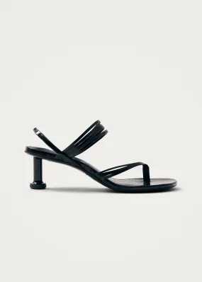 Salsa Black Leather Sandals