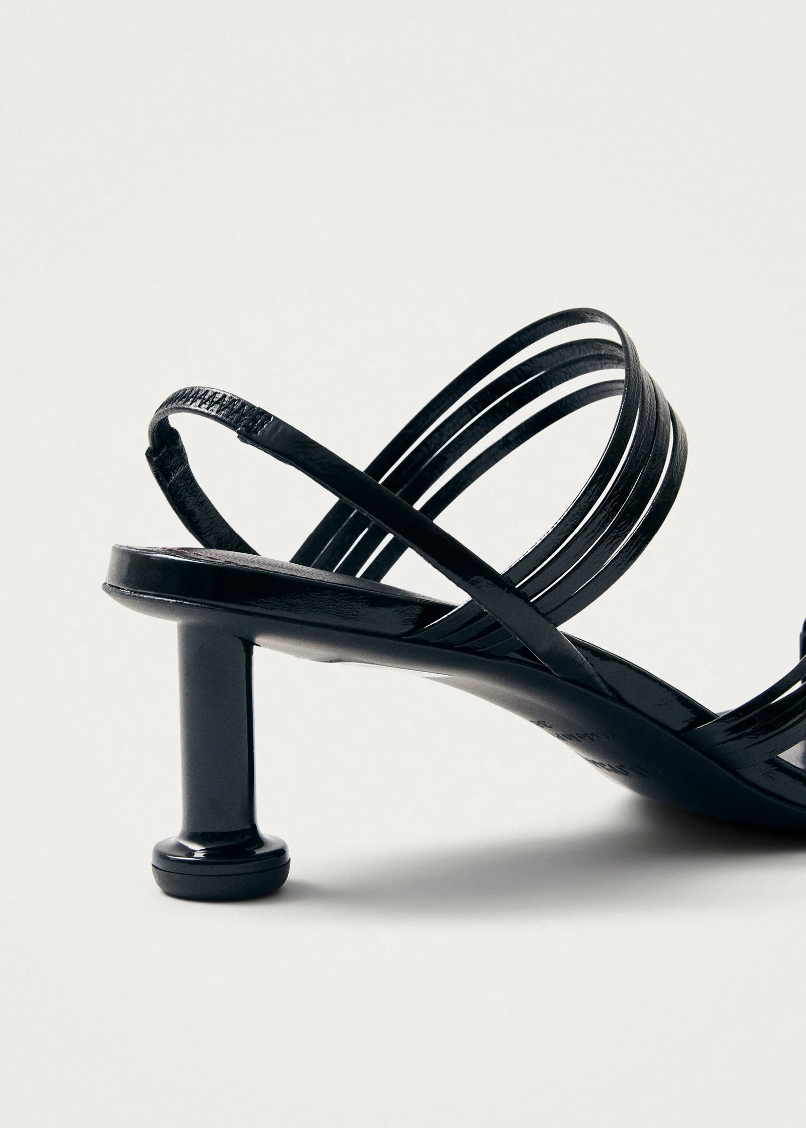 Salsa Black Leather Sandals