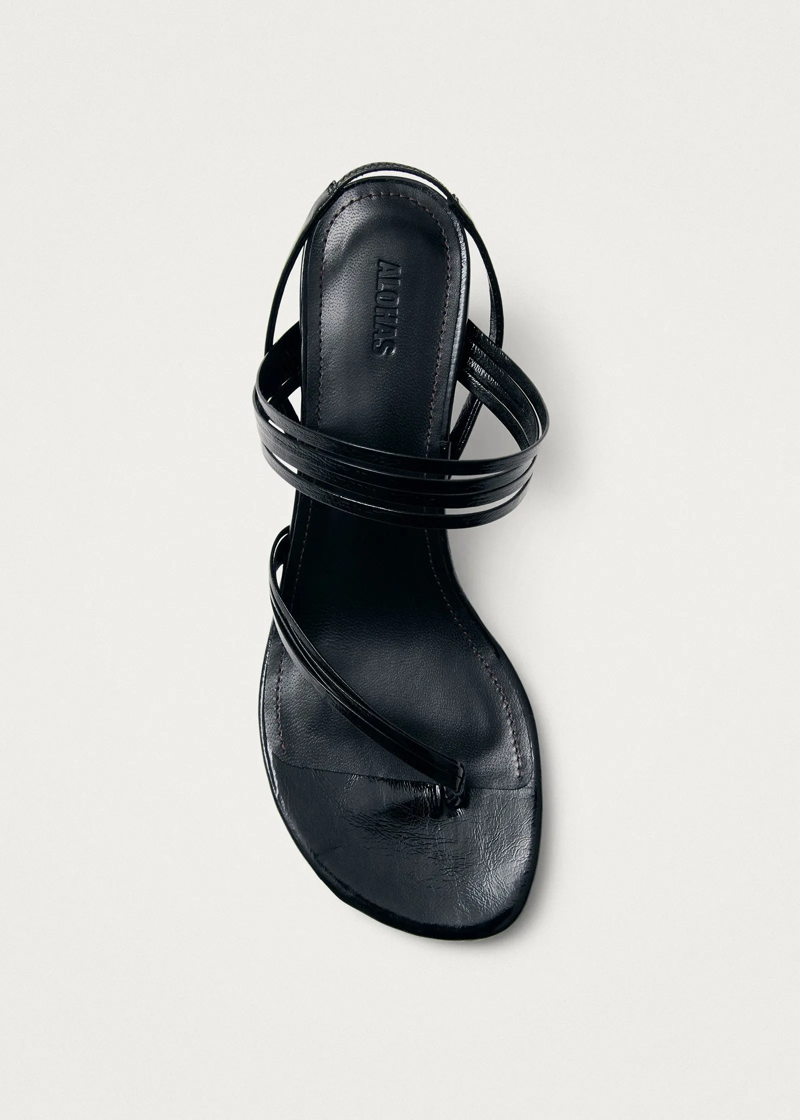 Salsa Black Leather Sandals
