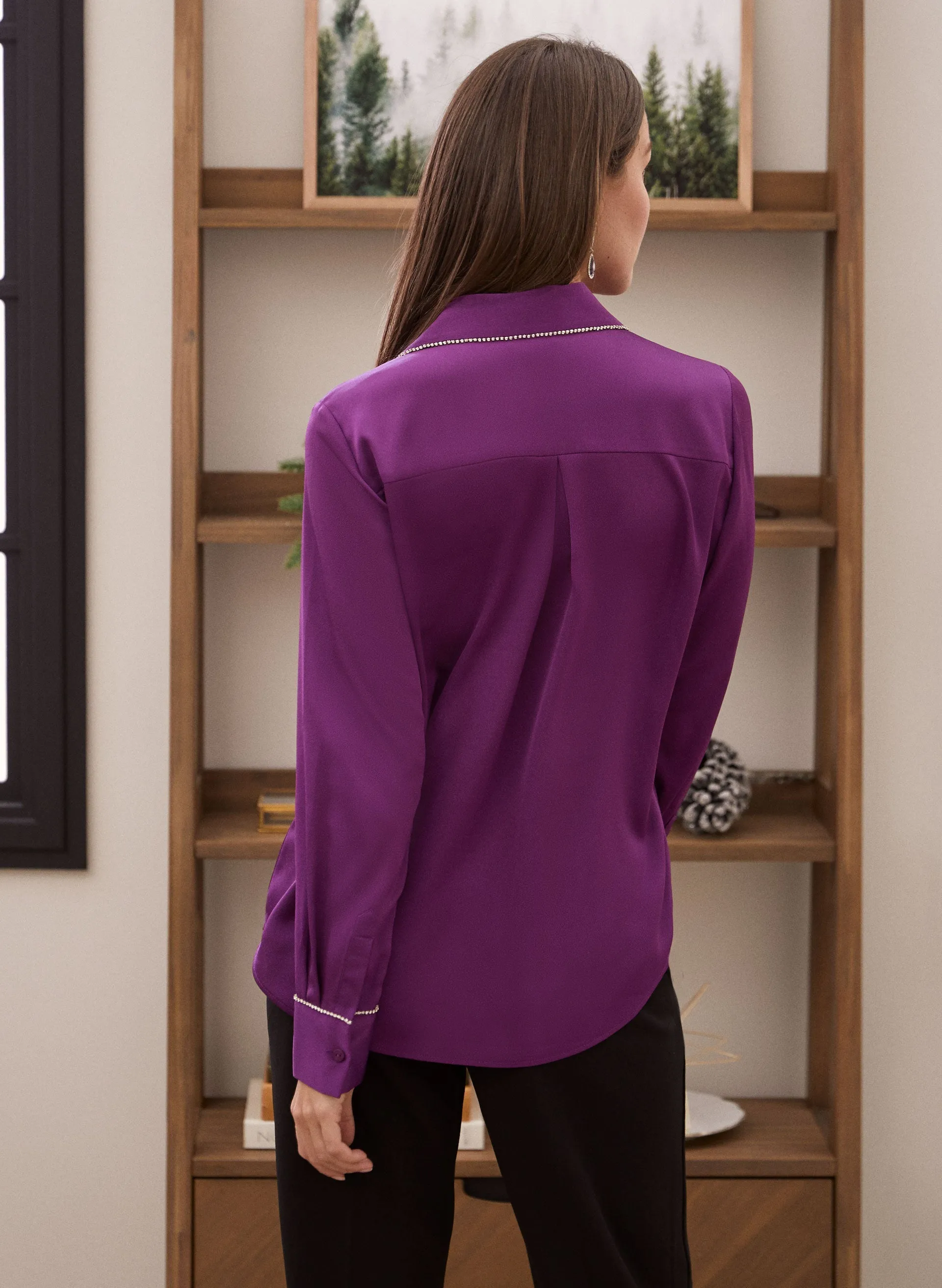 Shirt Collar Blouse