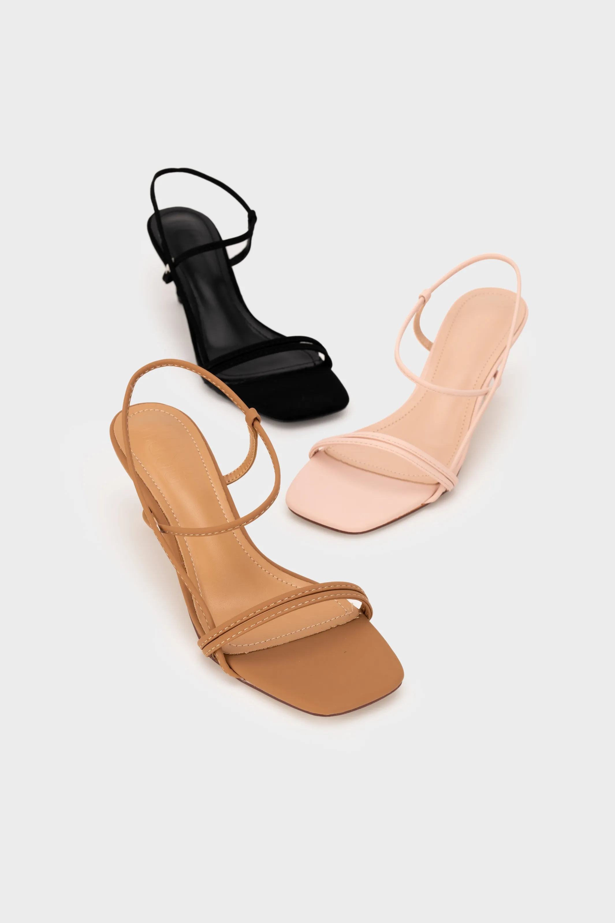 STRAPPY HEEL SANDAL