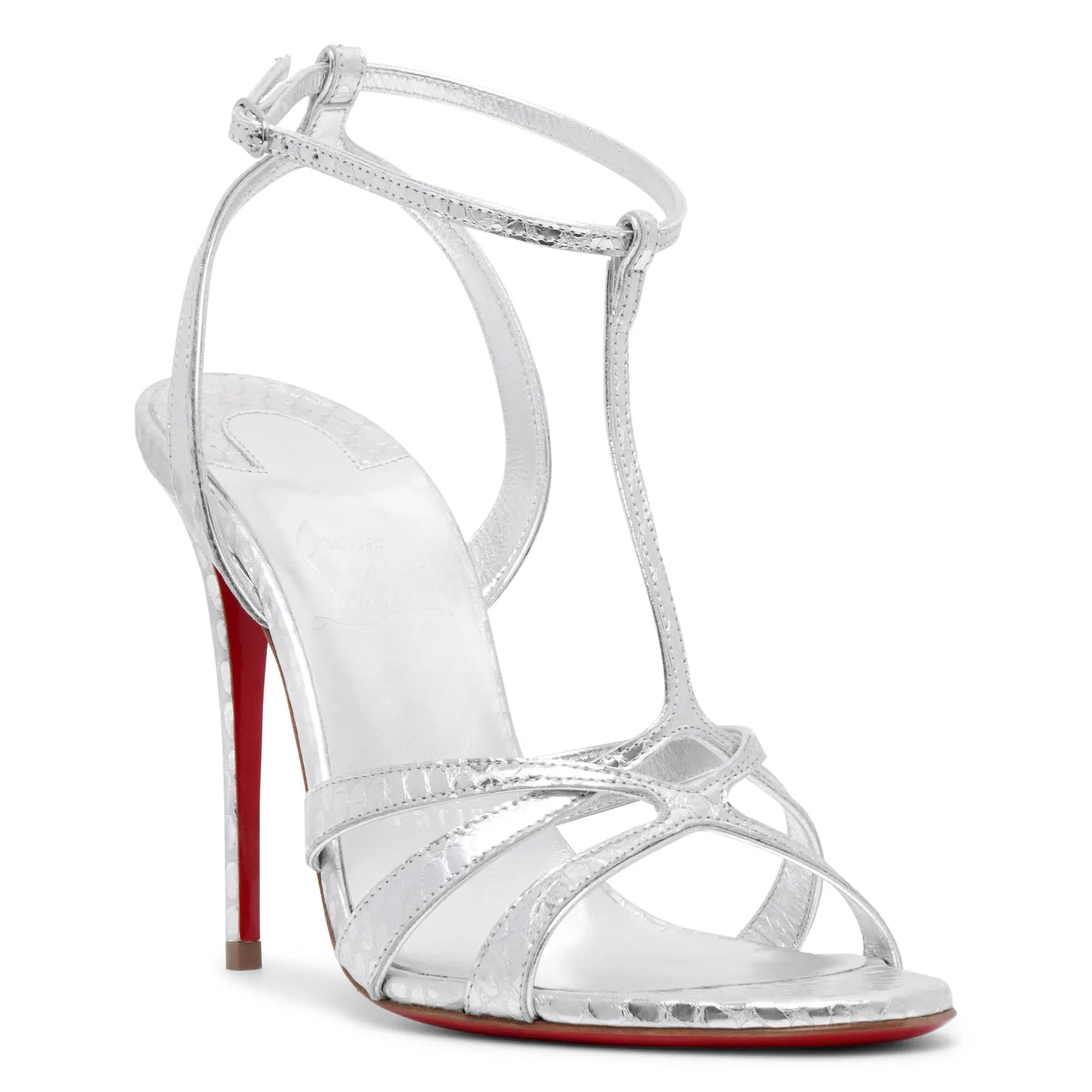 Tangueva 100 silver sandals