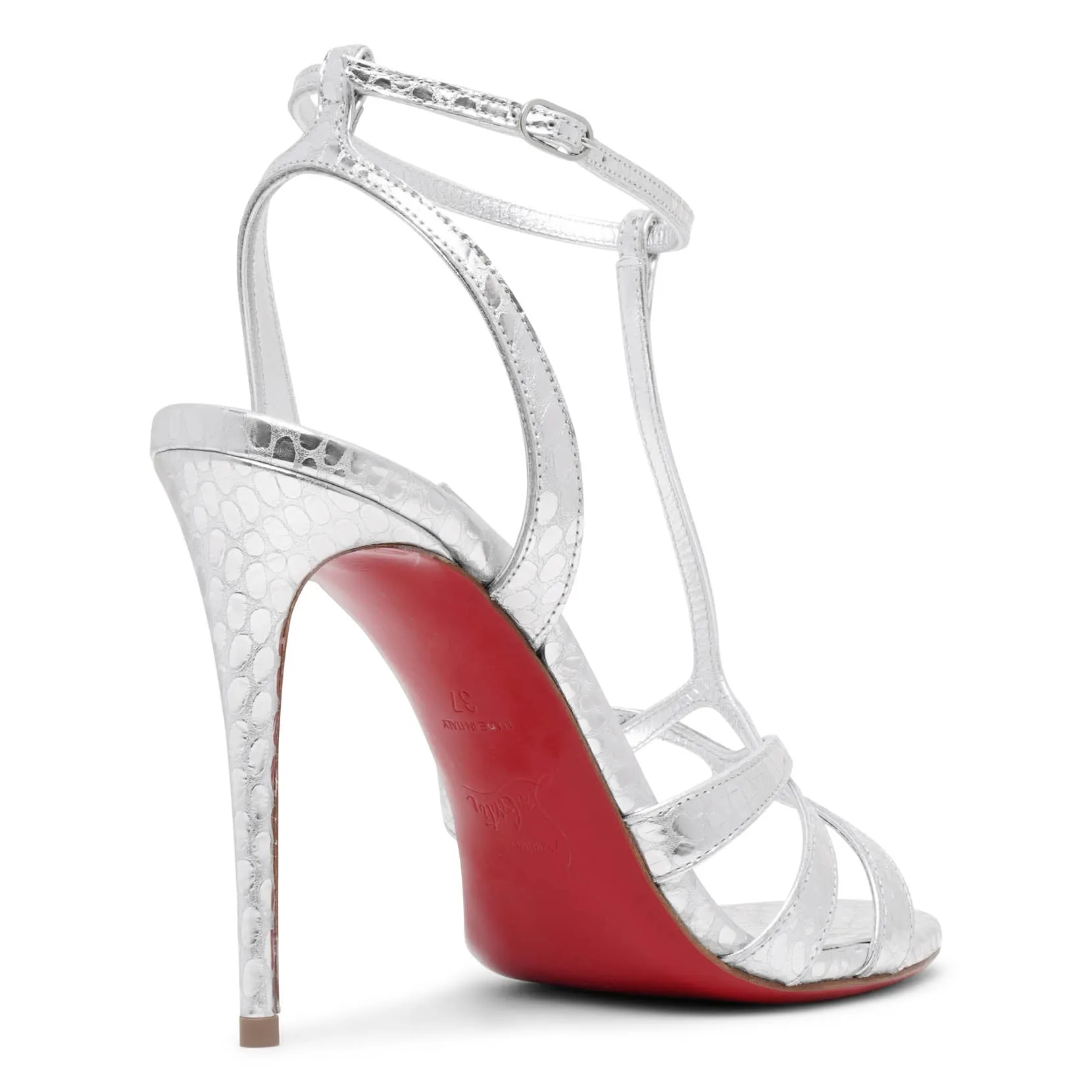 Tangueva 100 silver sandals