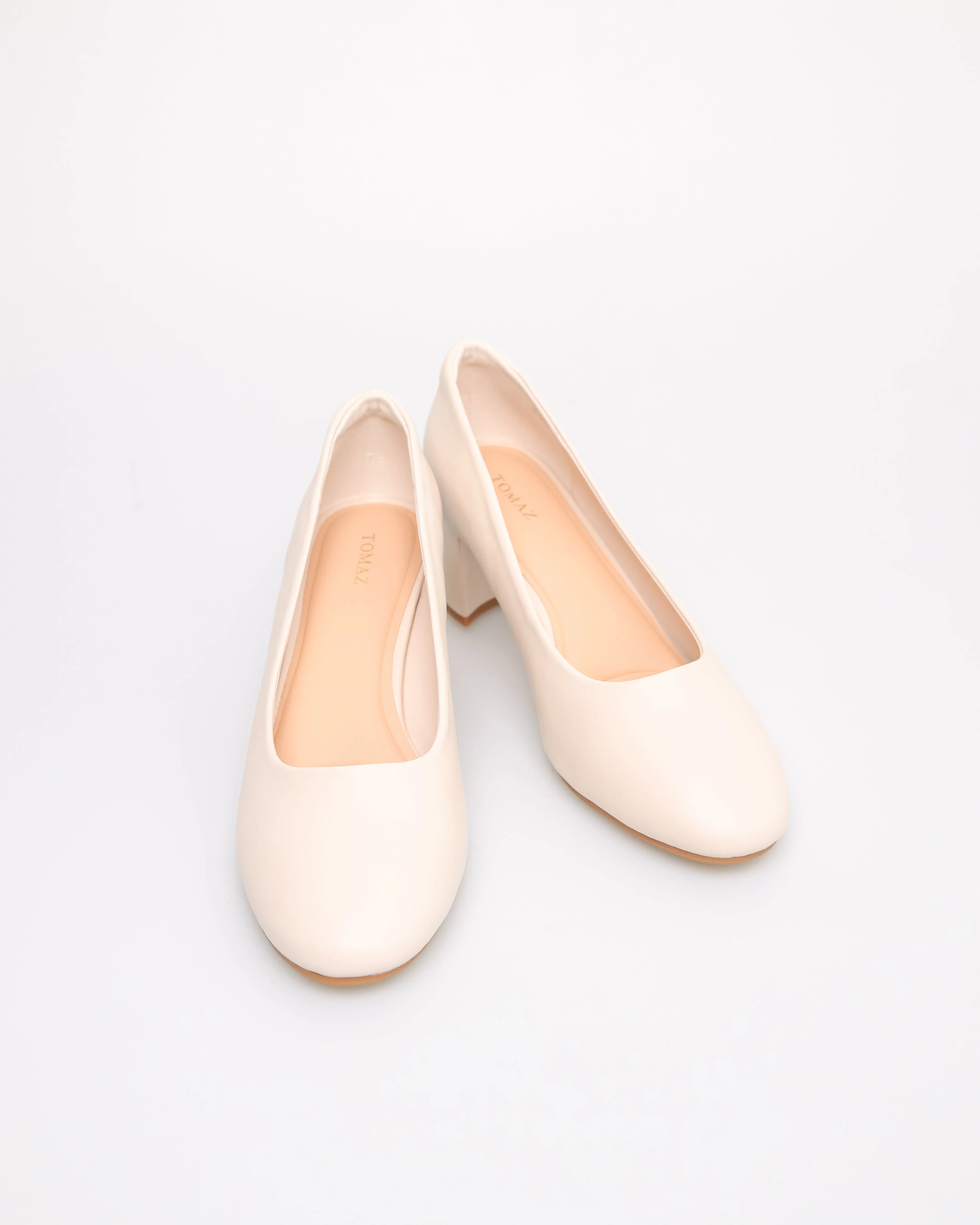 Tomaz YX178 Ladies Formal Block Heels