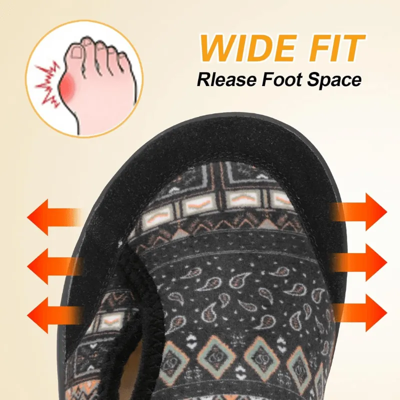 Tribal Pattern Slippers – Stylish Comfort for Everyday Wear