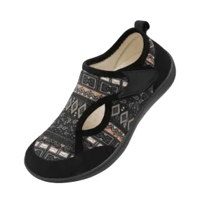 Tribal Pattern Slippers – Stylish Comfort for Everyday Wear
