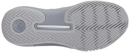 Under Armour Men's Team Drive 4 Basketball Shoe, Steel (106)/Graphite, 10