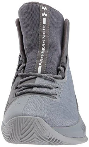 Under Armour Men's Team Drive 4 Basketball Shoe, Steel (106)/Graphite, 10