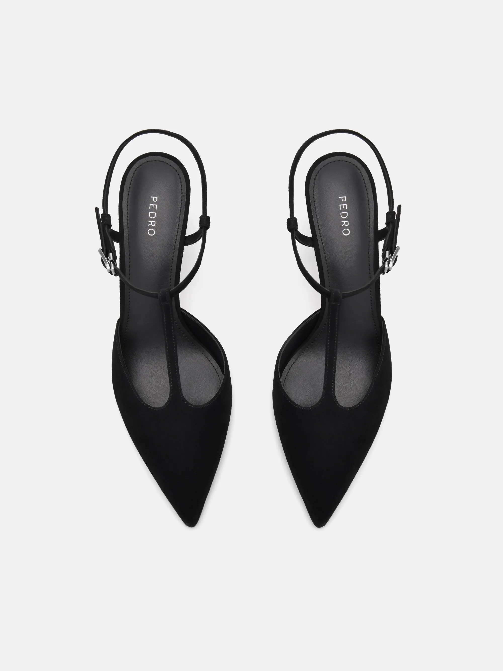Vika Leather Heel Pumps