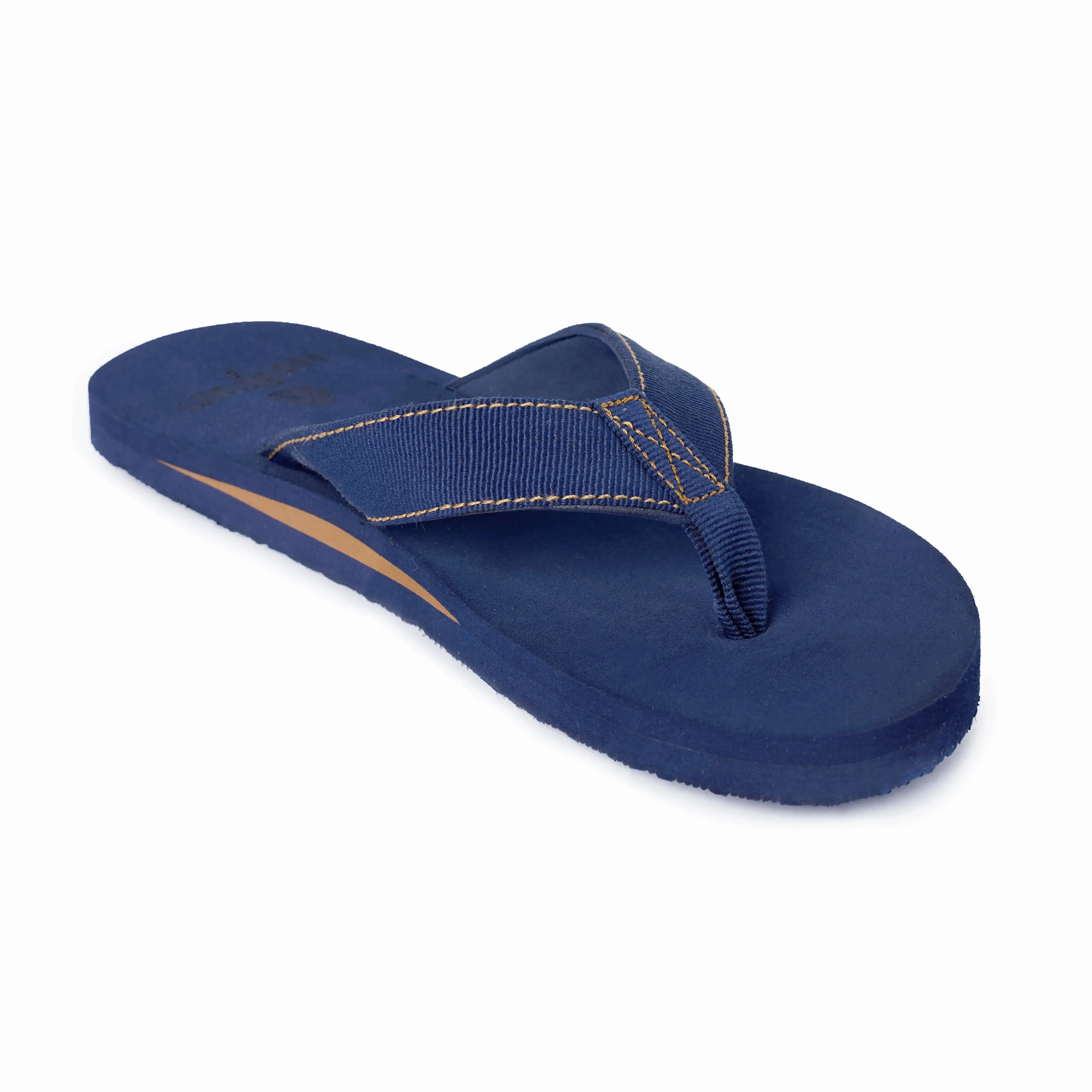 Women’s Blue Stripe Arch Slippers – Stylish, Lightweight & Arch Support Comfort