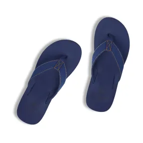 Women’s Blue Stripe Arch Slippers – Stylish, Lightweight & Arch Support Comfort